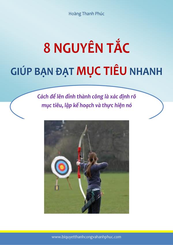 8 nguyên tắc giúp bạn đặt mục tiêu nhanh