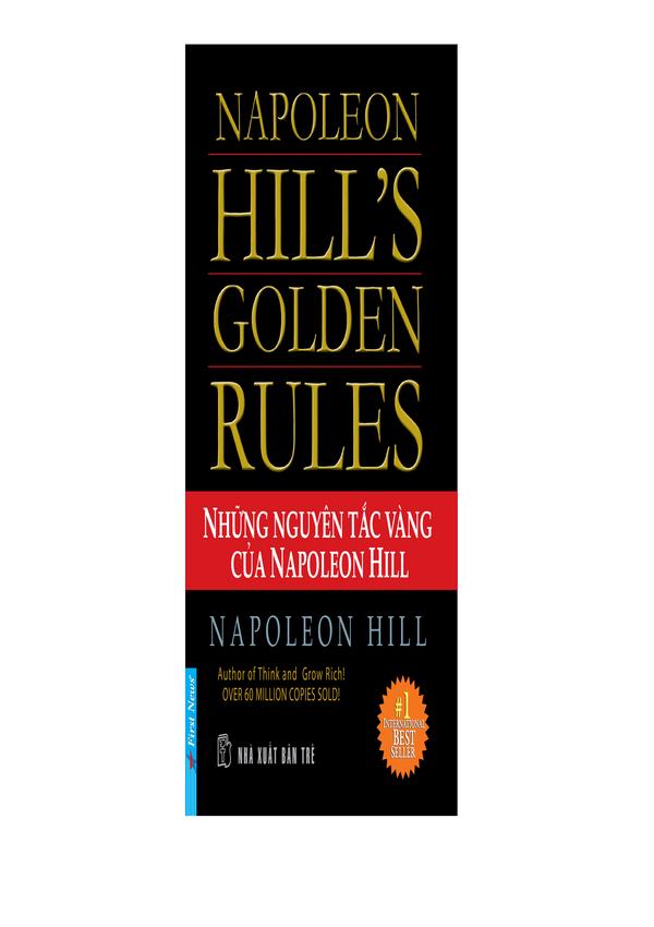 Những nguyên tắc vàng của Napoleon Hill