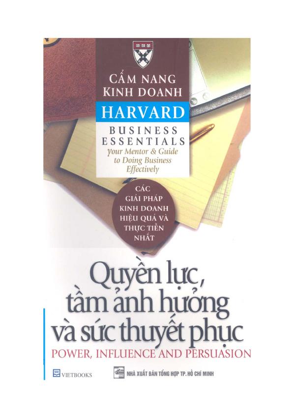 Quyền lực, tầm ảnh hưởng và sức thuyết phục